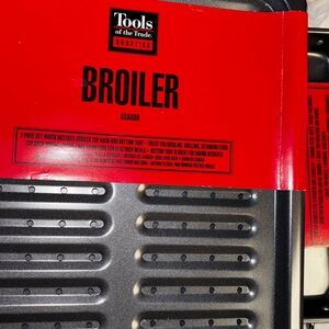 Nonstick Broiler Pan - Black
